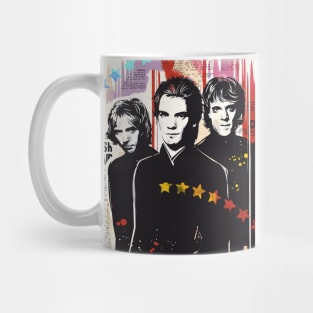 The police band pop art print Mug